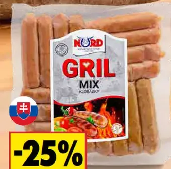 Nord Mix klobásky na gril