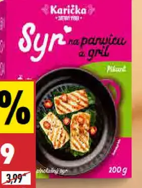 Karička Halloumi na gril pikant