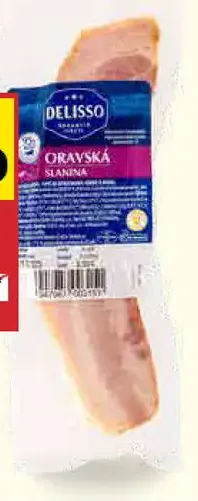 Anglická/Oravská slanina 95% Delisso
