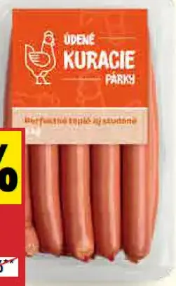 Údené kuracie párky Cedrob