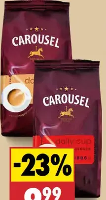 Carousel Káva zrnková crema/espresso