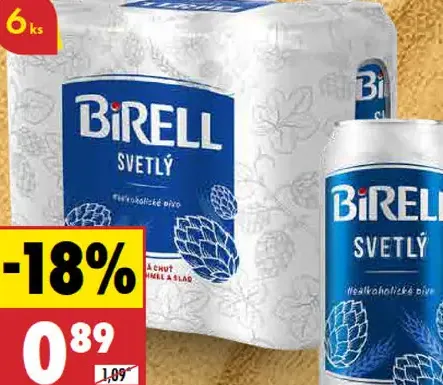 Birell svetlý