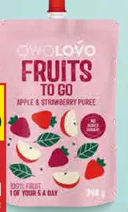 Owo LoVo ovocné pyré mix