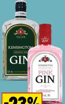 Kensington Gin Dry Silver/Pink