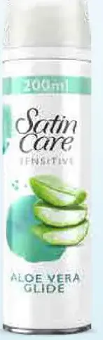 Gillette Gél na holenie Aloe Satin Care
