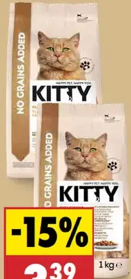 Kitty Granuly pre mačky No Grain rôzne druhy