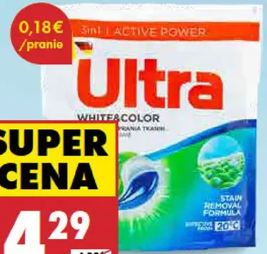 Ultra Kapsuly na pranie troj-komorové