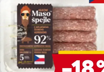 Mleté mäso na špajdli