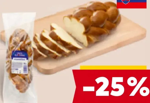 Chute Slovenska maslová vianočka