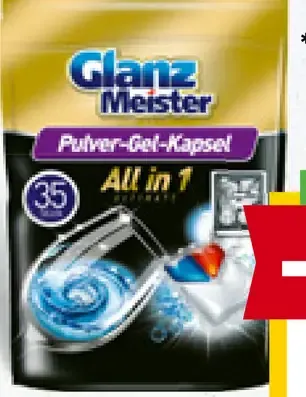 Glanz Meister gélové kapsuly do umývačky riadu