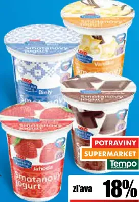 Tradičná kvalita Jogurt smotanový viac druhov