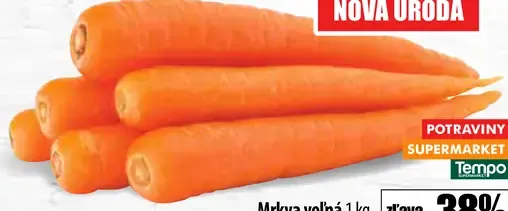 Tempo Mrkva voľná