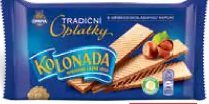 Kolonáda s orieškovo-čokoládovou náplňou