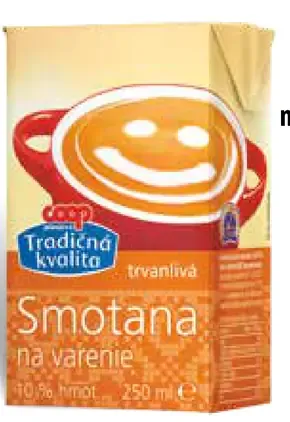 Coop Smotana na varenie