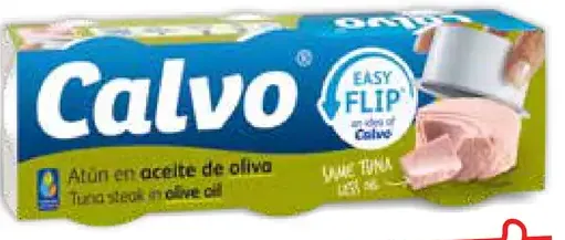 Calvo Tuniak v olivovom oleji Easy Flip