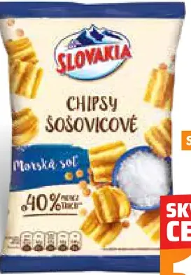 Slovakia Chipsy šošovicové lupienky