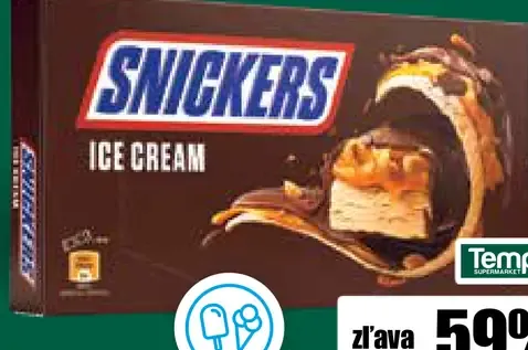 Snickers zmrzlina