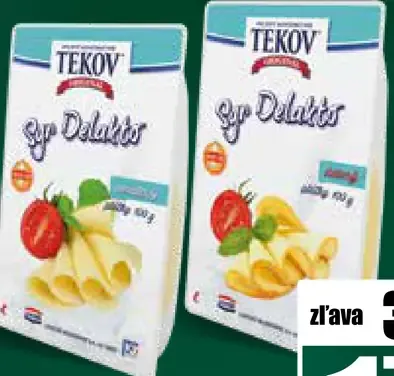 Tekov Delakto plátkový syr