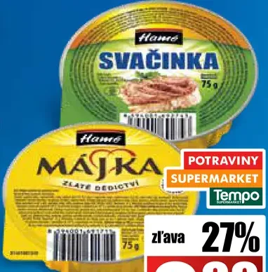 Hamé Májka masové nátierky