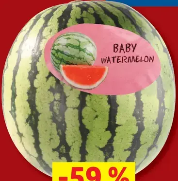 Červená minidýňa