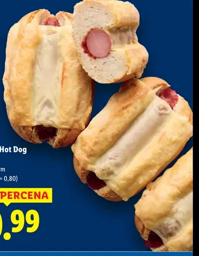 Priamo z pece Mini Hot Dog so syrom