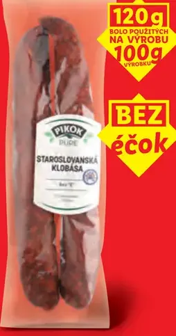 Staroslovanská klobása
