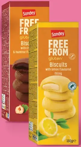 Sondey Free From Biscuits
