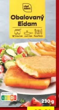Obalovaný Eidam syr