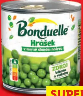 Jemný hrášok Bonduelle