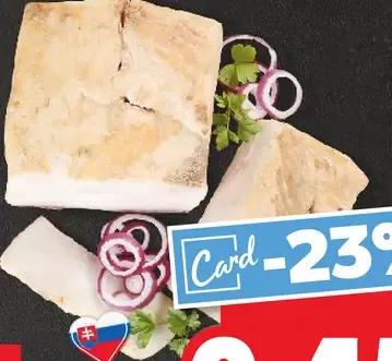 Ťažme spracovateľ mäsa Údená slanina