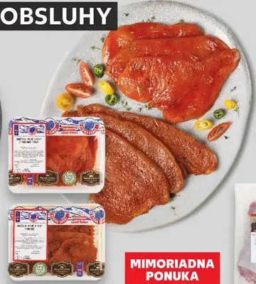 Morčacie prsné plátky v marináde