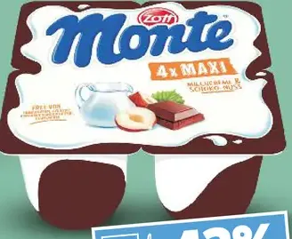 Milbona Monte Mliečny dezert