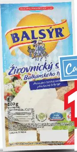 Syr balkánskeho typu Živonicky