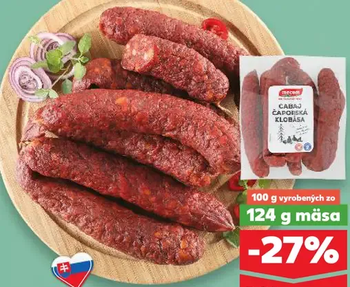 Cabaj čáporská klobása