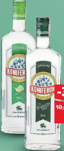 Koniferum borovička rôzne druhy