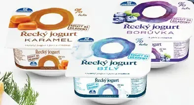 Milbona Grécky jogurt karamel, borievka, biely
