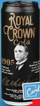 Royal Crown Cola limonáda plechovka