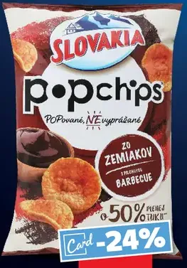 Slovakia Popchips zemiakový snack