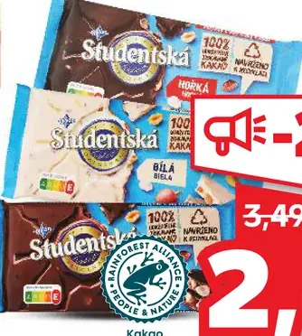 Studentská čokoláda