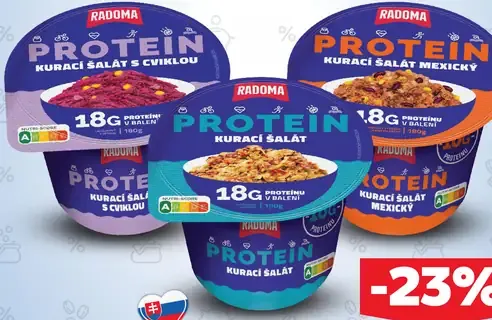 Radoma proteinový kurací šalát