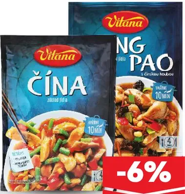 Vitana Základ jedla rôzne druhy