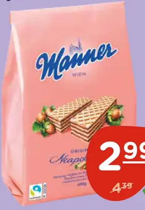 Manner oblátky orechové