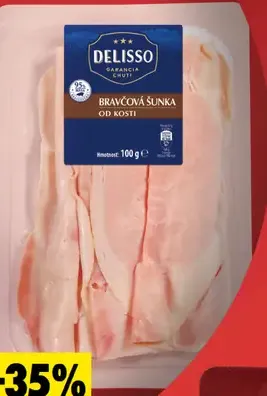 Delisso bravčová šunka od kosti