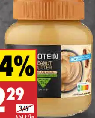 Go Active Nátierka arašidová proteínová