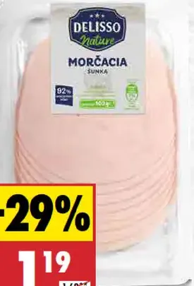 Delisso Nature Morčacia šunka 92%