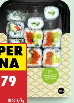 Sushi Time veggie set