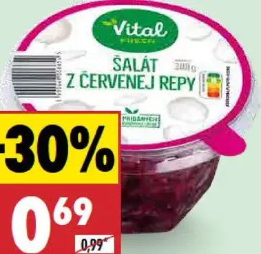 Vital Fresh šalát z červenej repy