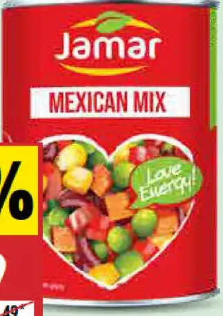 Jamar Zeleninový mix Mexiko