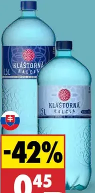Klaustorná Minerálna voda sýtená