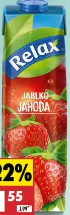 Relax Džús Jablko Jahoda